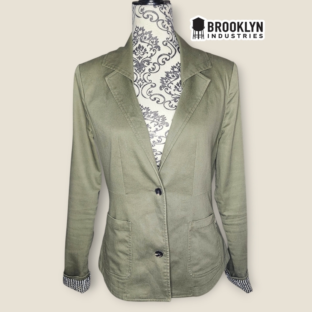 BROOKLYN INDUSTRIES Green Blazer - Medium